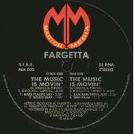 Fargetta – The Music Is Movin (2 MANO,COPIA IMPORT ITALIANA)