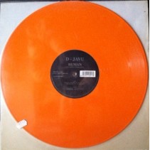 D-Javu – Human (VINILO ORIGINAL NARANJA)