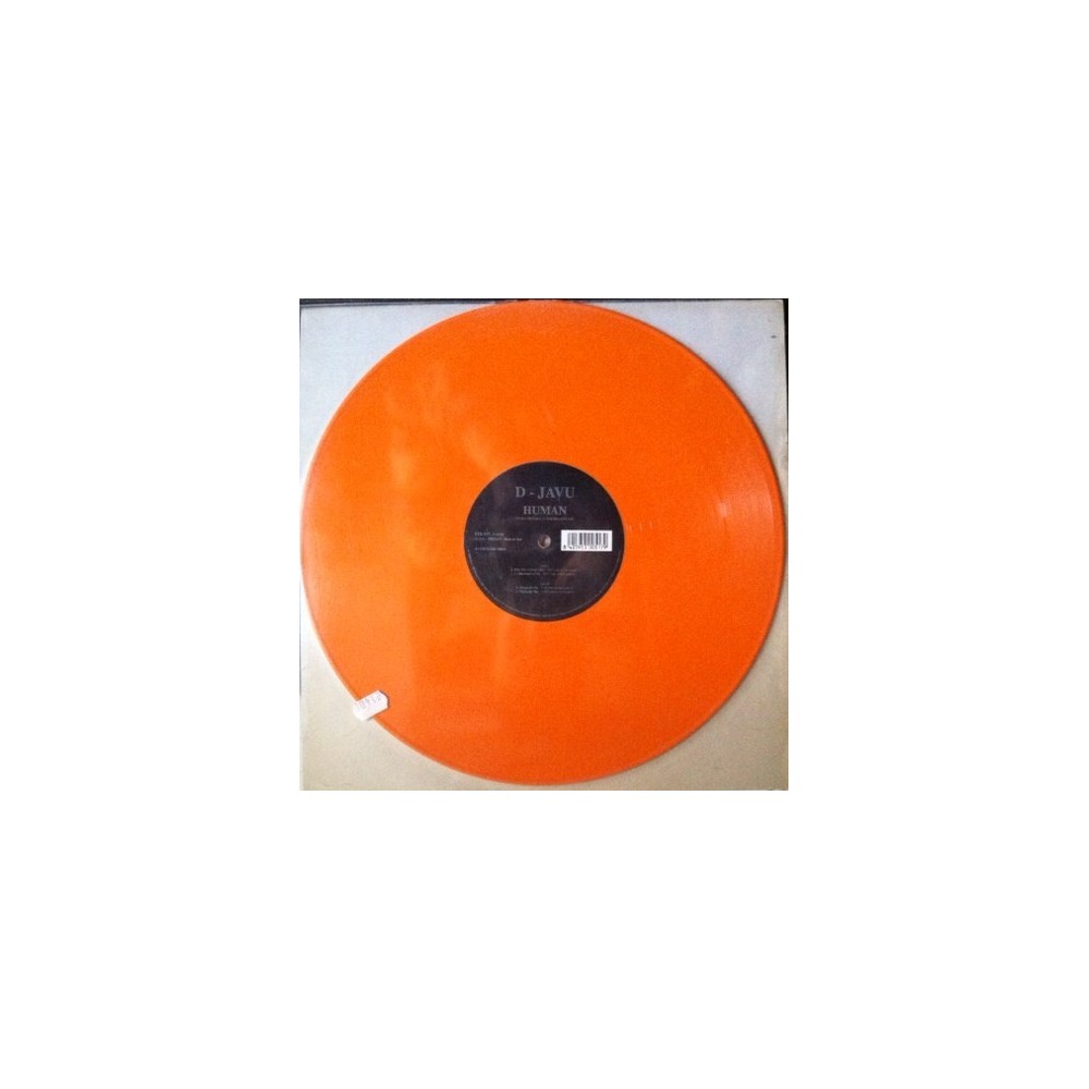 D-Javu – Human (VINILO ORIGINAL NARANJA)