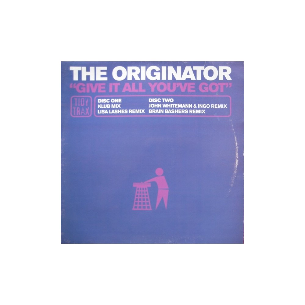 The Originator – Give It All You've Got (DISCO DOBLE TIDY TRAX NUEVO¡¡ TEST PRESSING)