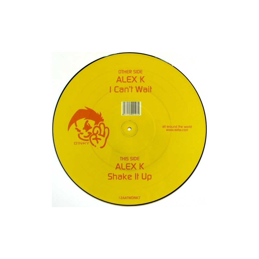 Alex K – I Can't Wait (PICTURE DISC NUEVO)