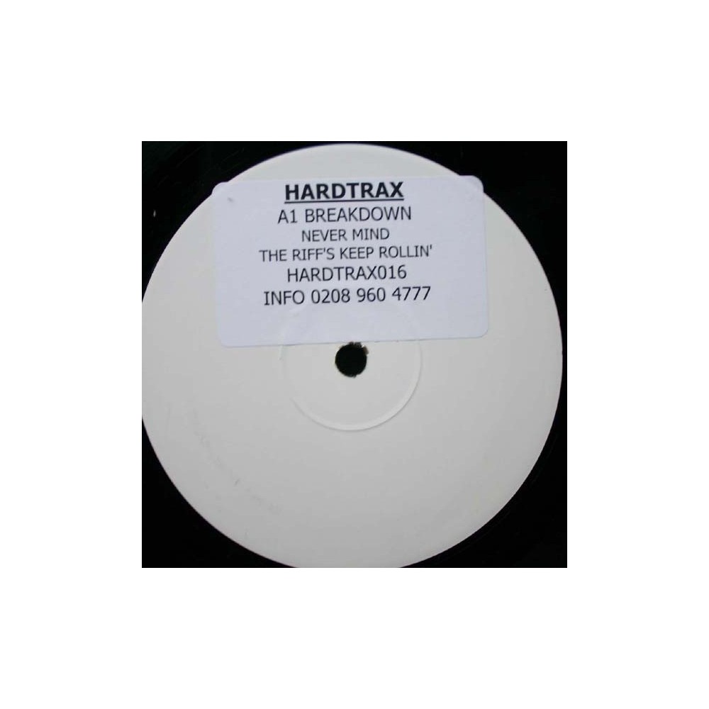 A1 Breakdown – Nevermind / The Riffs Keep Rollin (TEST PRESSING COPIA IMPOT,SONIDO CHUMI¡-)