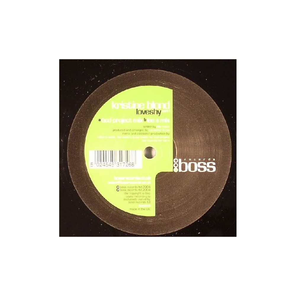 Kristine Blond – Loveshy (Part 1) (COMO NUEVO,TEMAZO BCD PROJECT¡¡¡¡)