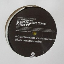 Jan Wayne – Because The Night (EDICION ALEMANA SELLO KONTOR¡)