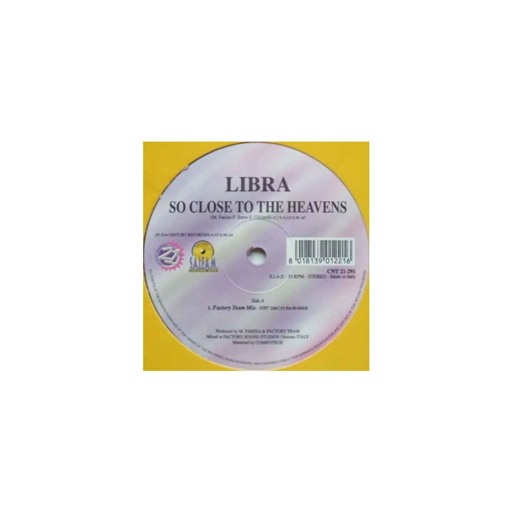Libra  – So Close To The Heavens (COPIA IMPORT NUEVECITA¡¡)