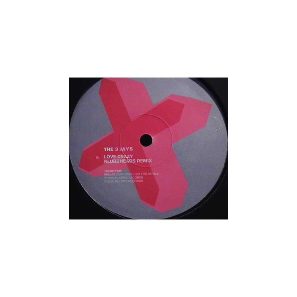 The 3 Jays  - Love Crazy (2 MANO,EDICIÓN HOLANDESA A 1 CARA,MUYY BUSCADO¡¡