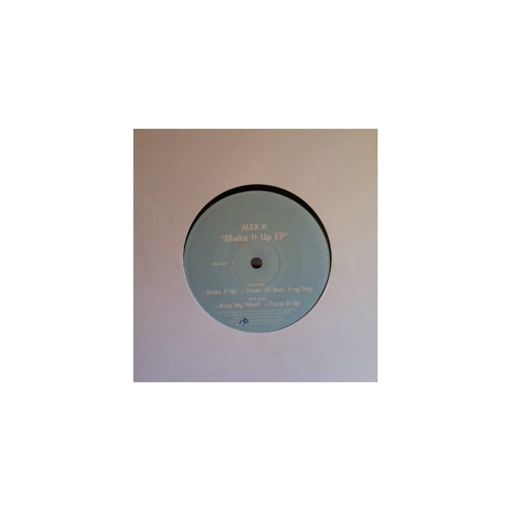 Alex K – Shake It Up EP (2 MANO,COPIA IMPORT BUSCADISIMA¡¡¡)