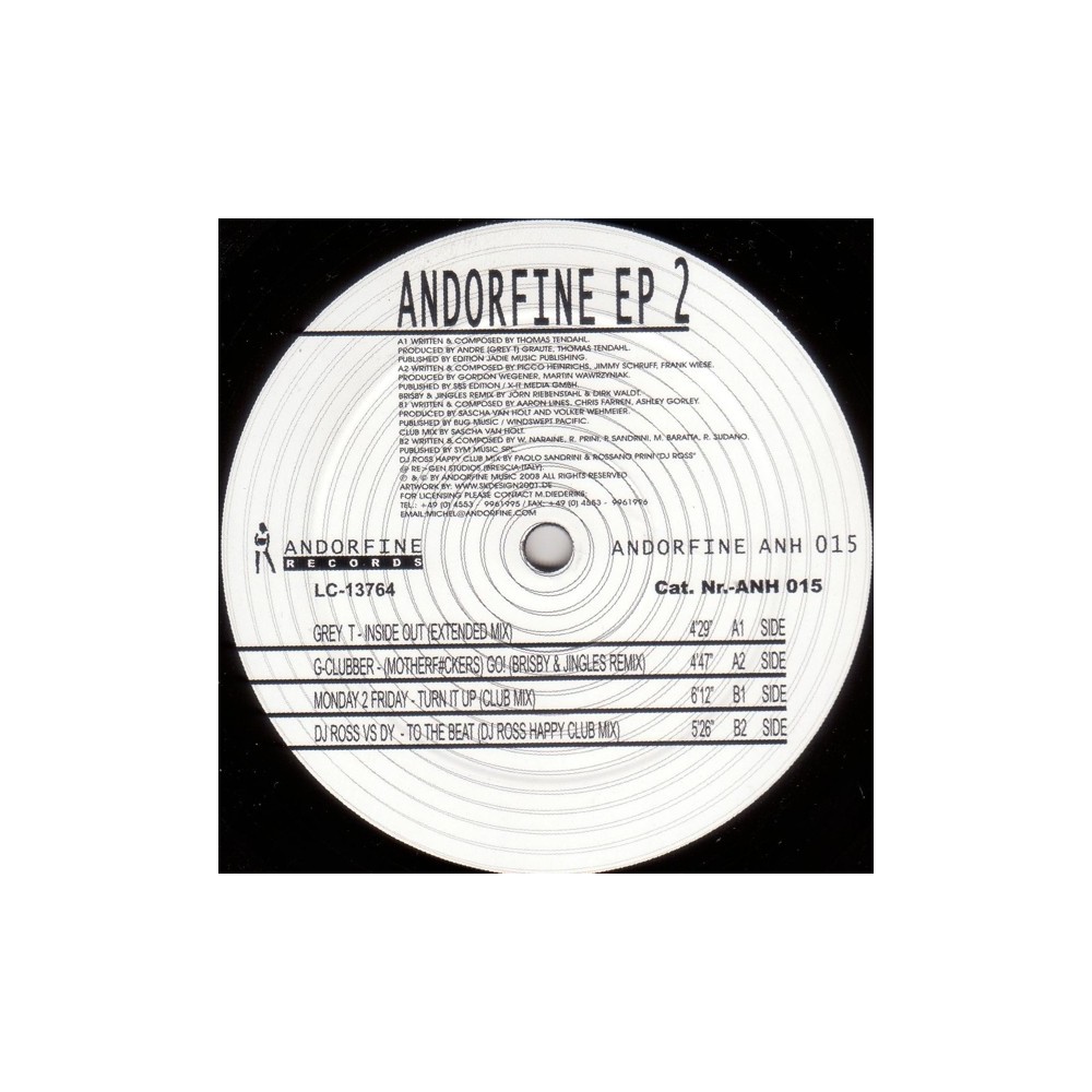 Andorfine EP 2 (MENUDA CABRA¡¡¡ SE SALE¡¡)