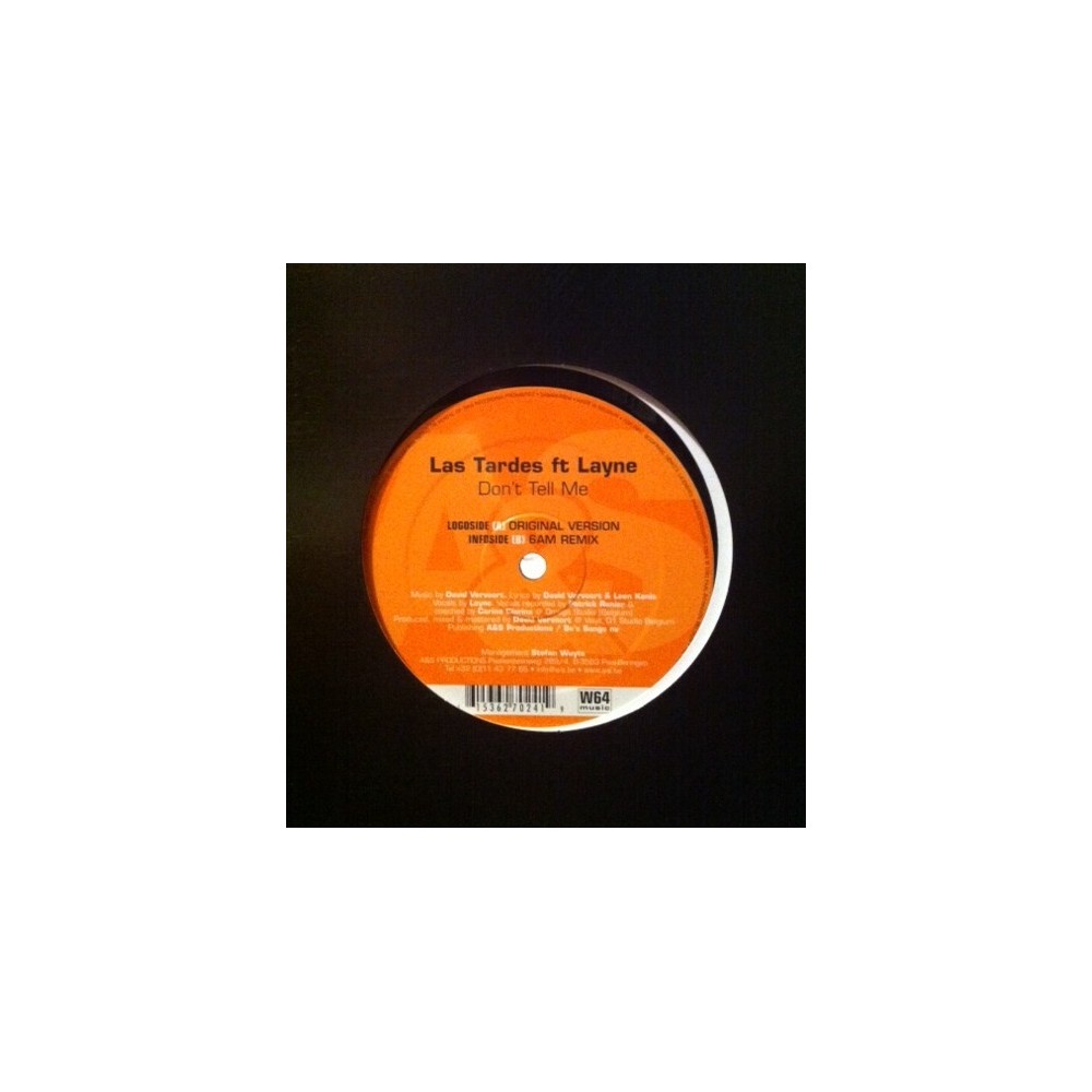 Las Tardes – Don't Tell Me (CANTADO BELGA LIMITE,MUY BUENO¡¡)