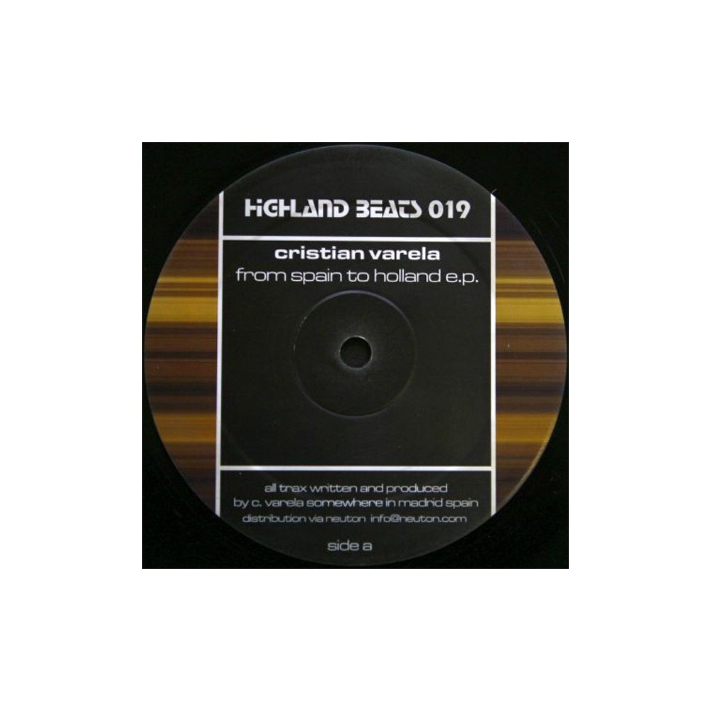 Cristian Varela – From Spain To Holland (TECHNO)