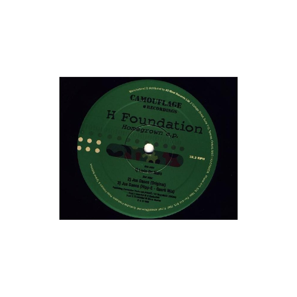 H-Foundation – Homegrown EP (2MANO,TECH-HOUSE¡¡)