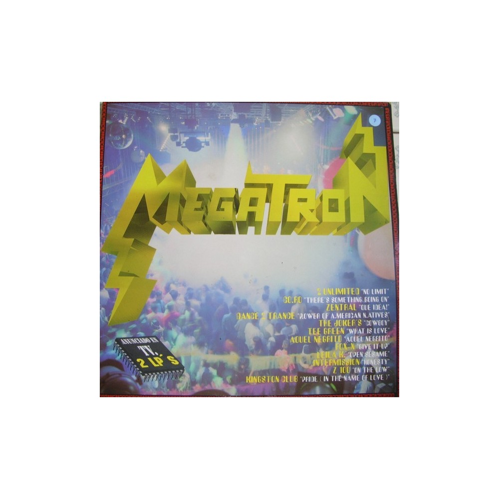Megatron (DISCO NUEVO,PORTADA ROTA.INCLUYE TEMAZOS COMO ZENTRAL,DANCE 2 TRANCE & JOKERS¡¡)