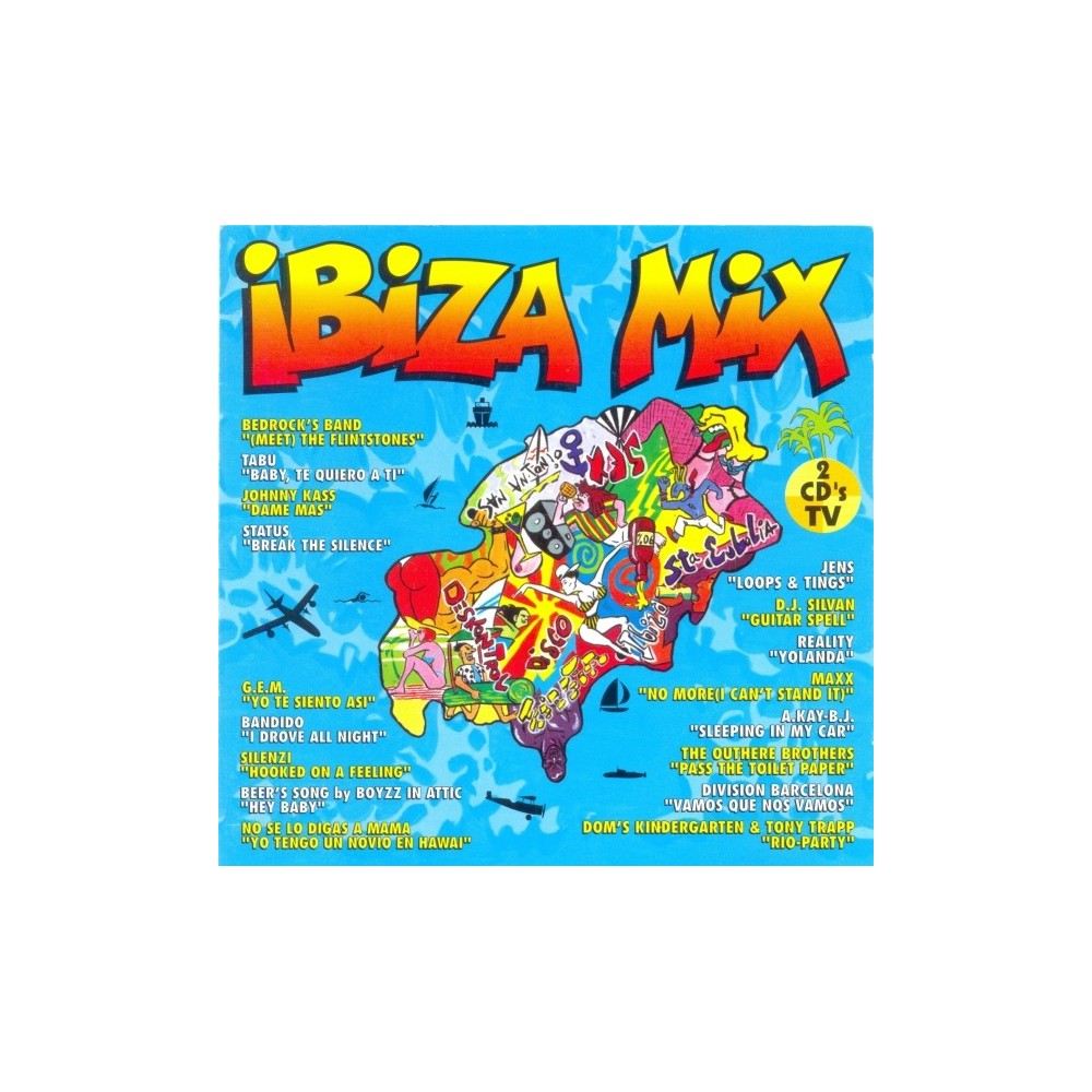 Ibiza Mix COMO NUEVO,INCLUYE PELOTAZOS COMO DJ SYLVAN-GUITAR SPELL,BANDIDO-I DROVE ALL NIGHT & JENS-LOOPS & TINGS¡)