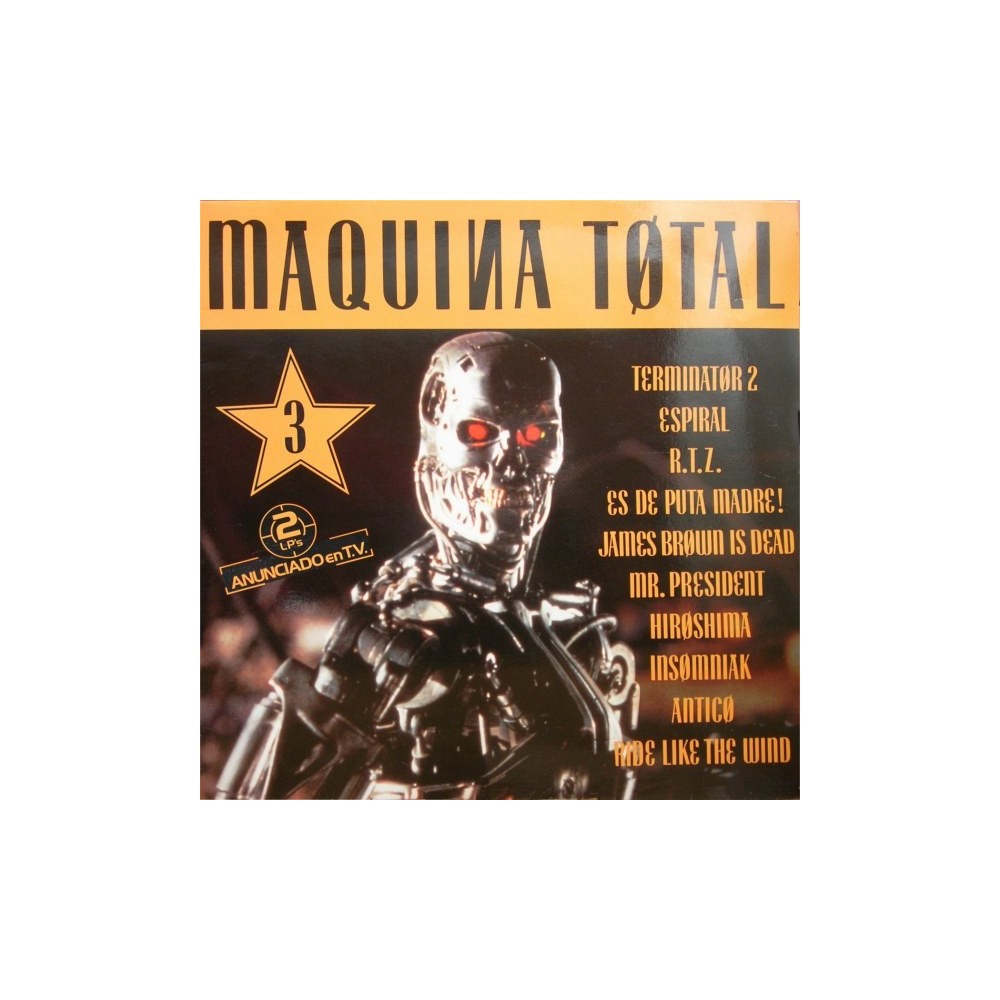 Maquina Total 3 (2 MANO,INCLUYE DUNNE-ESPIRAL,ESPAÑA ES DE PUTA MADRE,RTX Y MUCHOS MÁS¡)