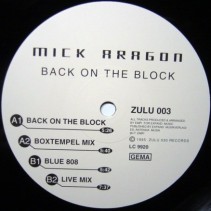 Mick Aragon – Back On The Block (2 MANO,BASE DEL 95¡)