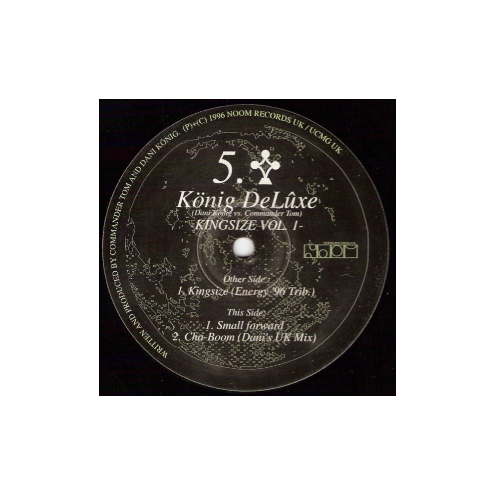 Konig Deluxe – Kingsize Vol. 1 (2 MANO,HARDTRANCE AÑO 95)