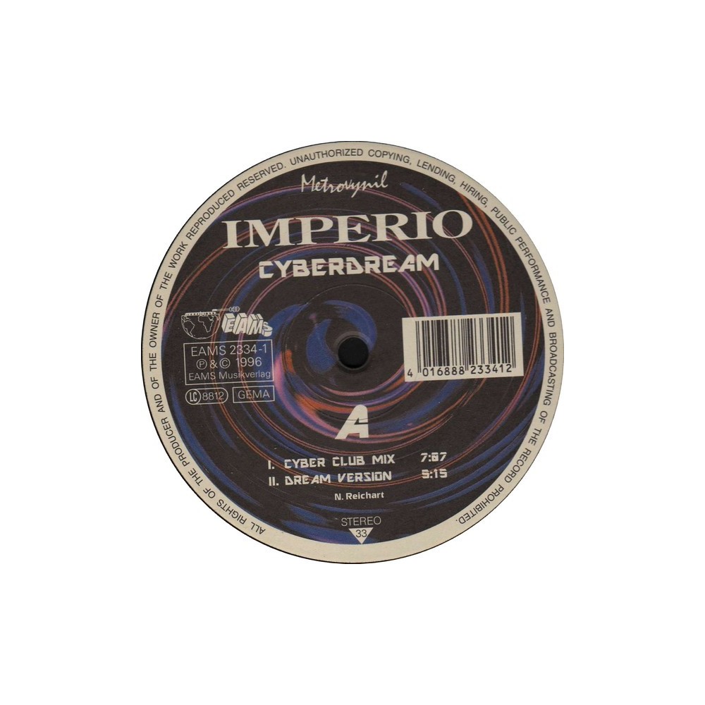 Imperio – Cyberdream (COPIA IMPORT NUEVA¡¡)
