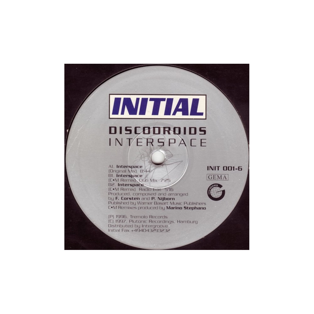 Discodroids – Interspace (2 MANO,MELODIA DEL 98¡¡ REMIX MARINO STEPHANO¡)
