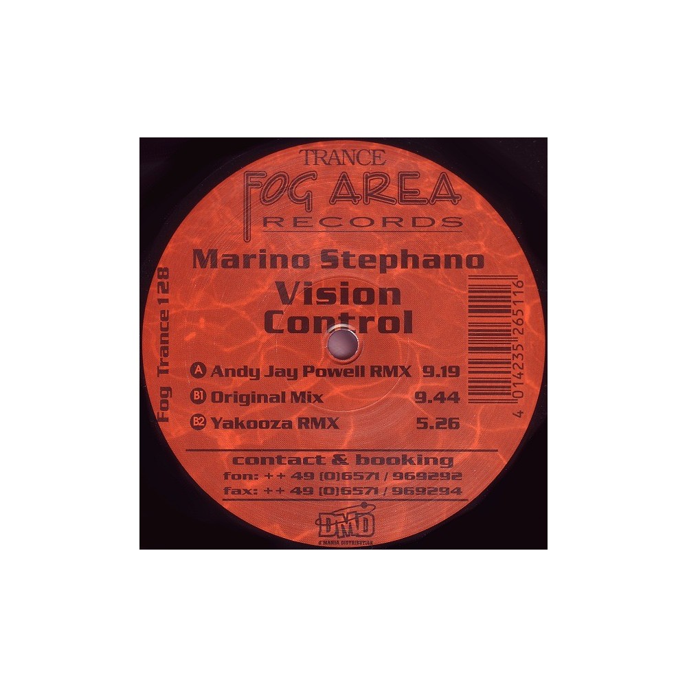 Marino Stephano – Vision Control (2 MANO,TEMAZO FOG AREA BUSCADISIMO¡¡)