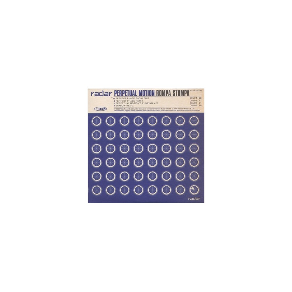 Perpetual Motion – Rompa Stompa (2 MANO,BASE HARDHOUSE¡¡)