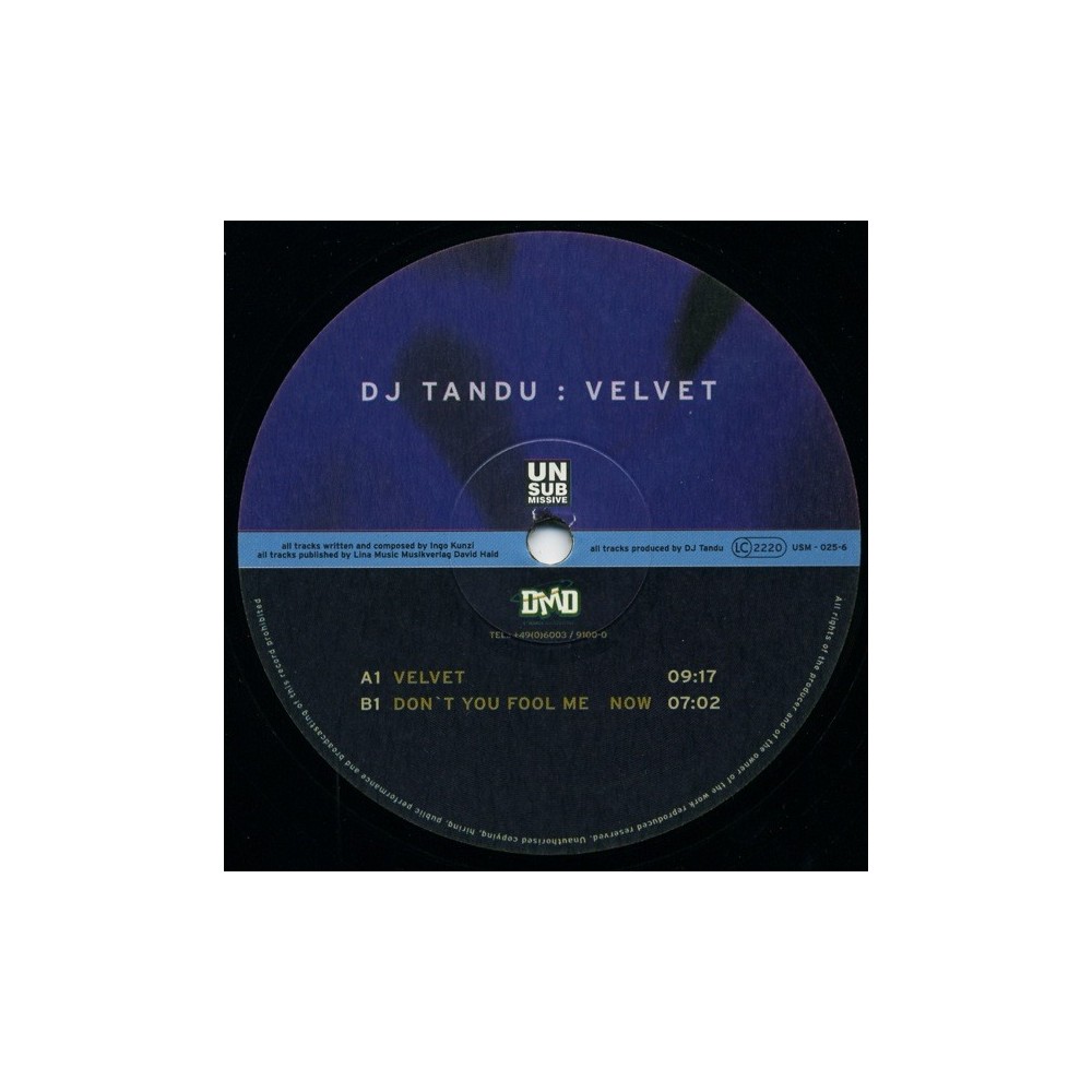 DJ Tandu – Velvet (2 MANO,MELODIA DEL 99¡¡)