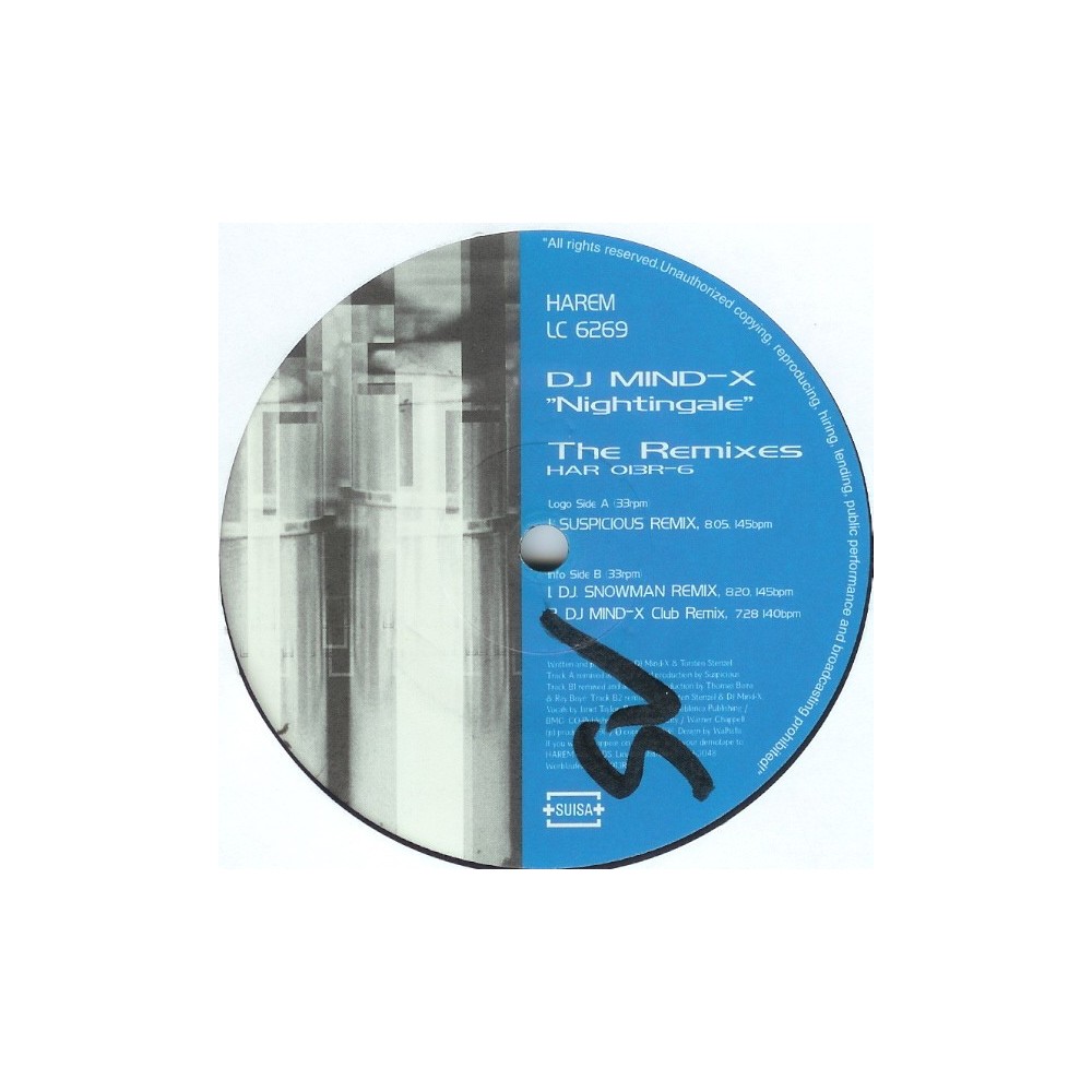 DJ Mind-X – Nightingale (The Remixes) (2 MANO,PROGRESIVO MUY BUENO¡¡)