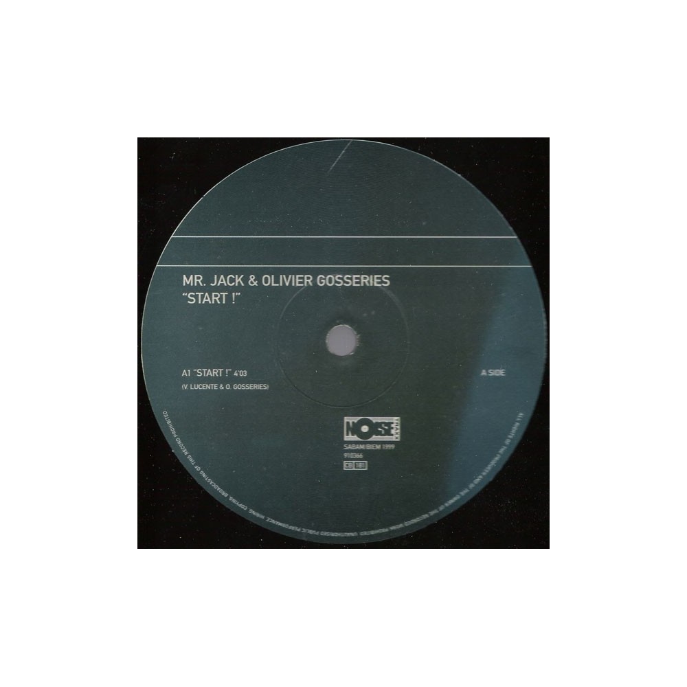 Mr. Jack & Olivier Gosseries – START (2 MANO,TECH-HOUSE AÑO 99¡¡)