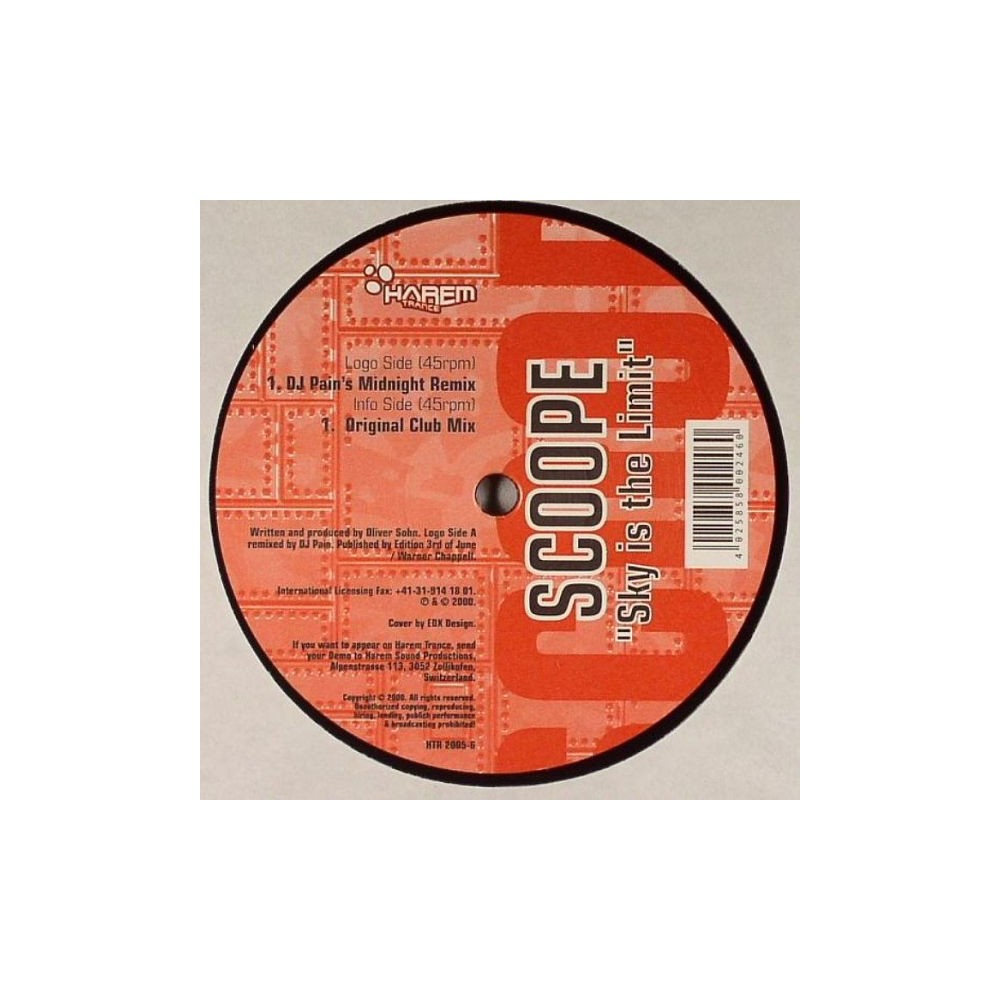 Scoope – Sky Is The Limit (2 MANO,TEMAZO DEL 2000)
