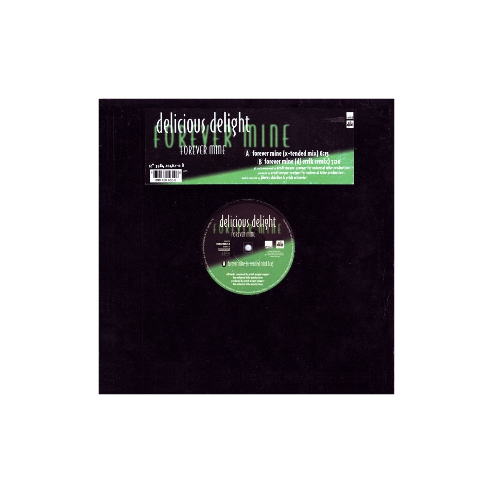 Delicious Delight – Forever Mine (2 MANO,TEMAZO RADICAL DEL 97¡¡)