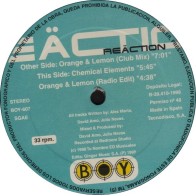 Reaction  – Orange & Lemon (2 MANO,BOY RECORDS¡¡)