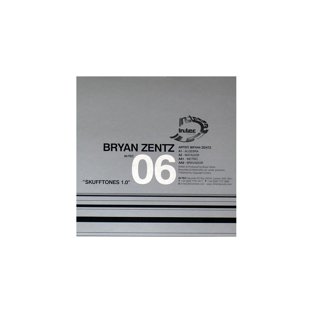 Bryan Zentz – Skufftones 1.0 (2 MANO,TECHNO¡)
