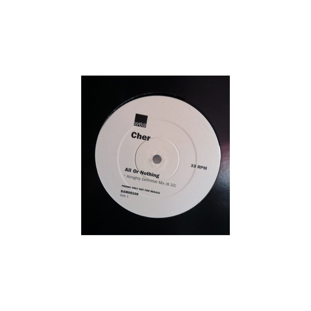 Cher – All Or Nothing (SOLO 2 COPIAS NUEVAS,TEMÓN¡¡)