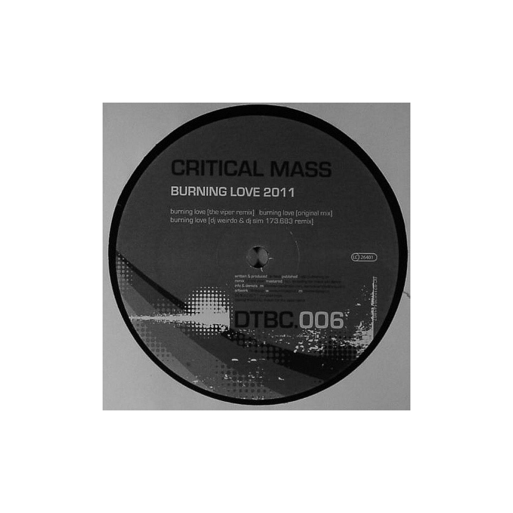 Critical Mass – Burning Love 2011