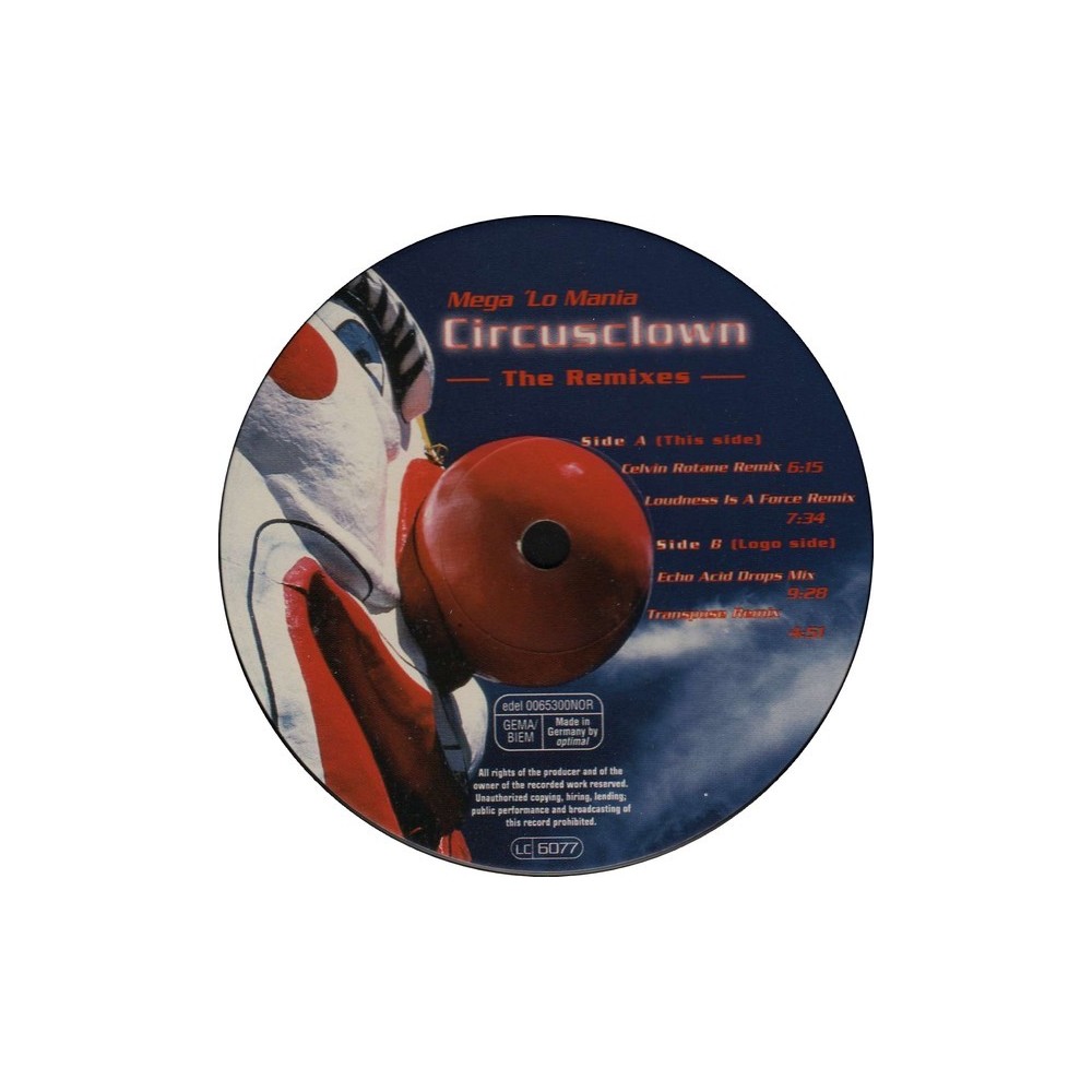 Mega 'Lo Mania – Circusclown (The Remixes) (2 MANO,MELODIA DEL 97¡)