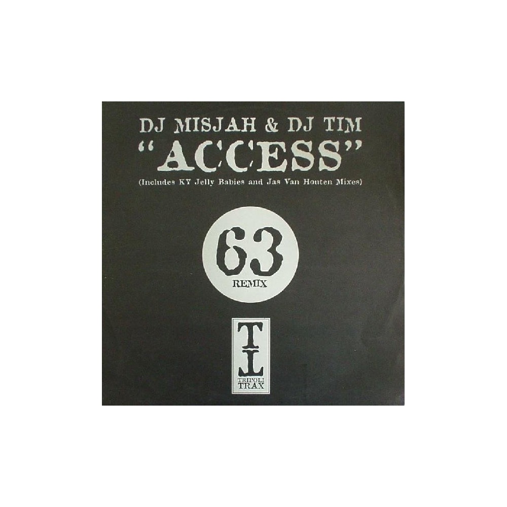 DJ Misjah & DJ Tim – Access (2 MANO,REMIXES HARDHOUSE¡¡)