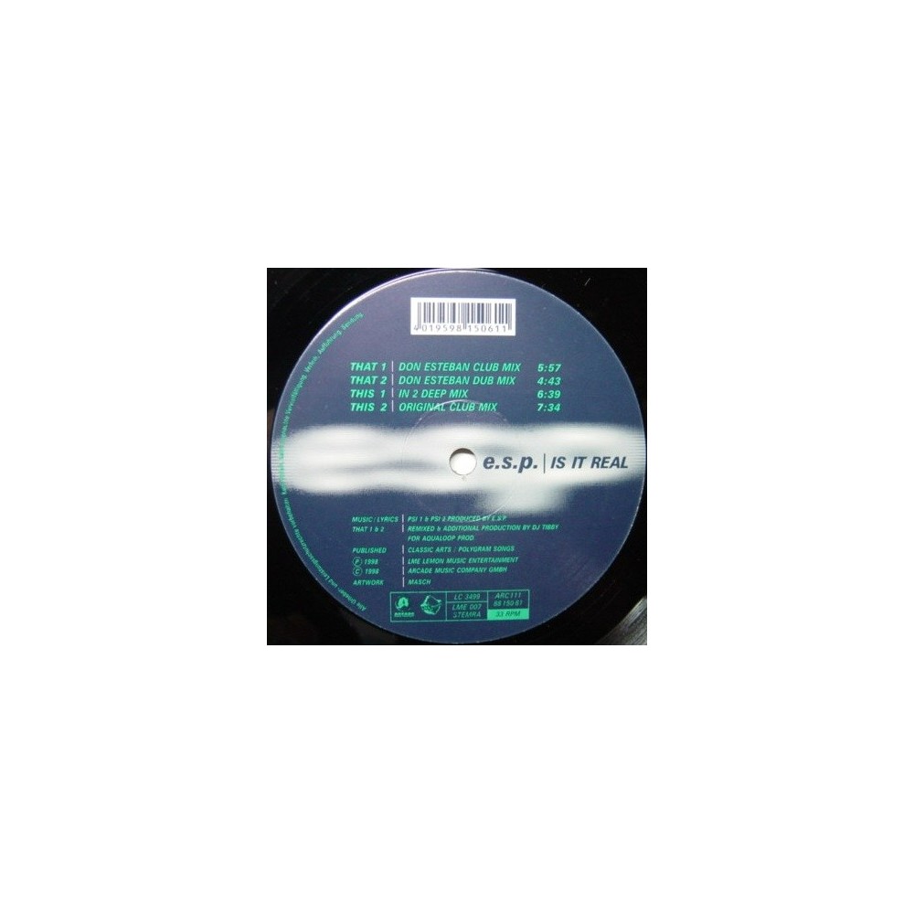 ESP – Is It Real (2 MANO,TEMAZO DEL 98¡¡)