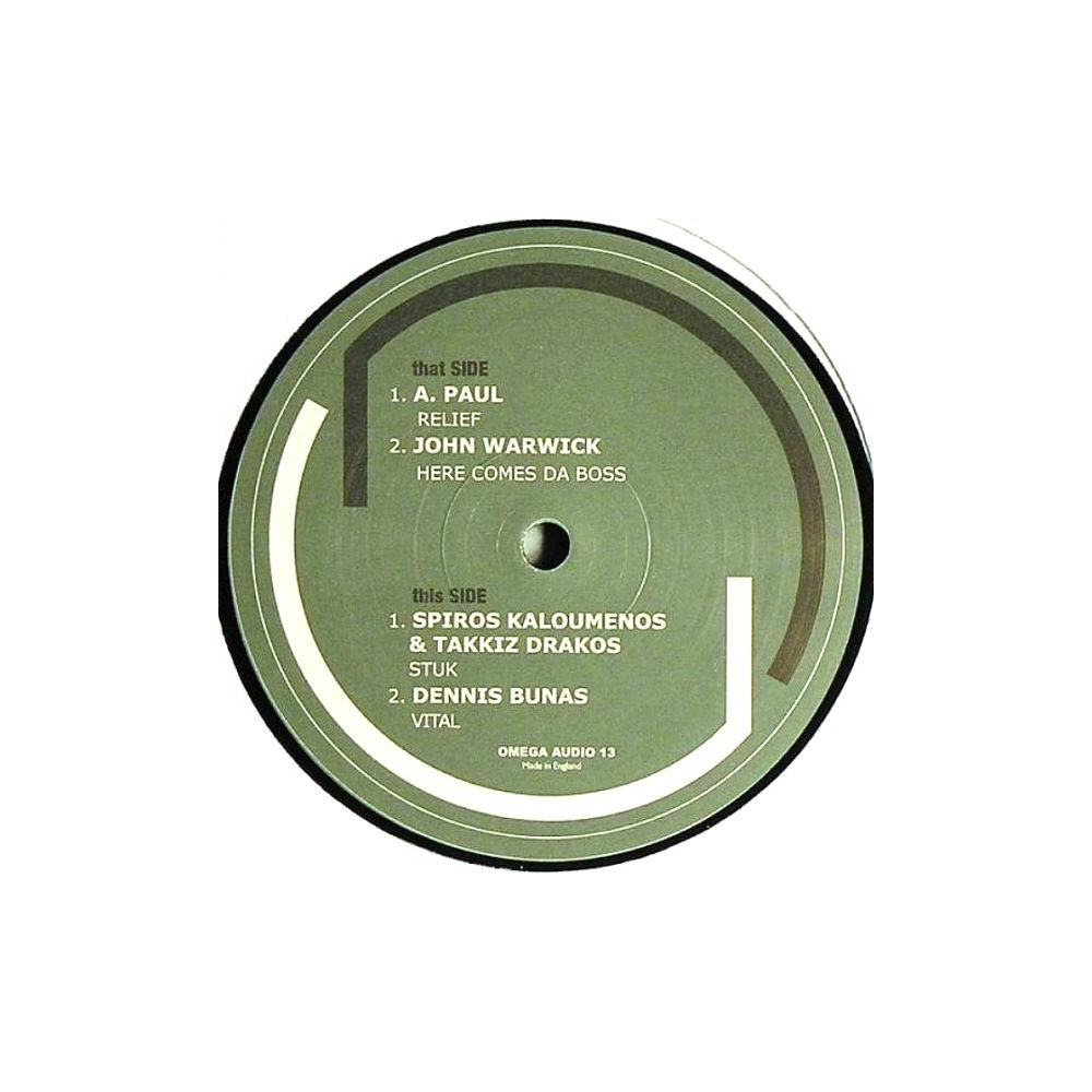 Varios - OMEGA AUDIO 13 (2 MANO,TECHNO¡)