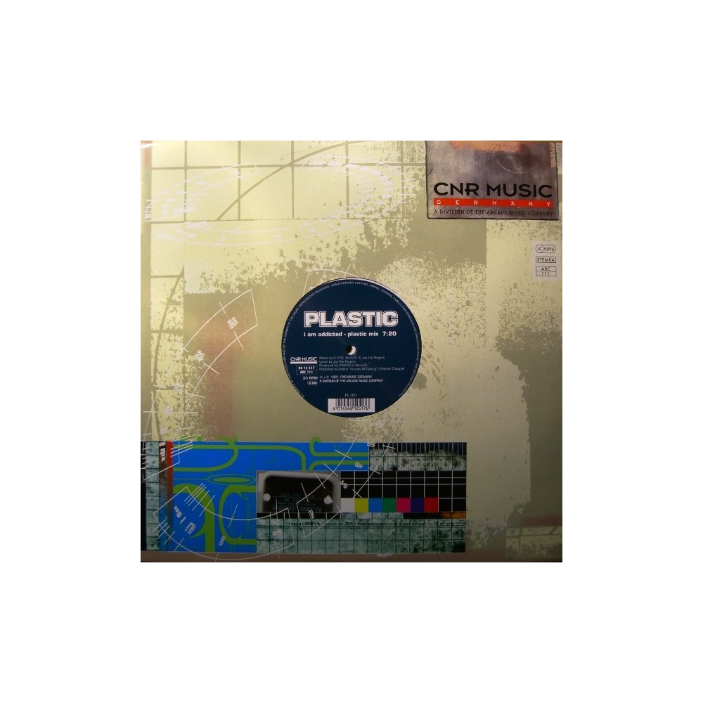 Plastic  – I Am Addicted (2 MANO,COMO NUEVO¡¡ EDICIÓN ALEMANA¡¡)