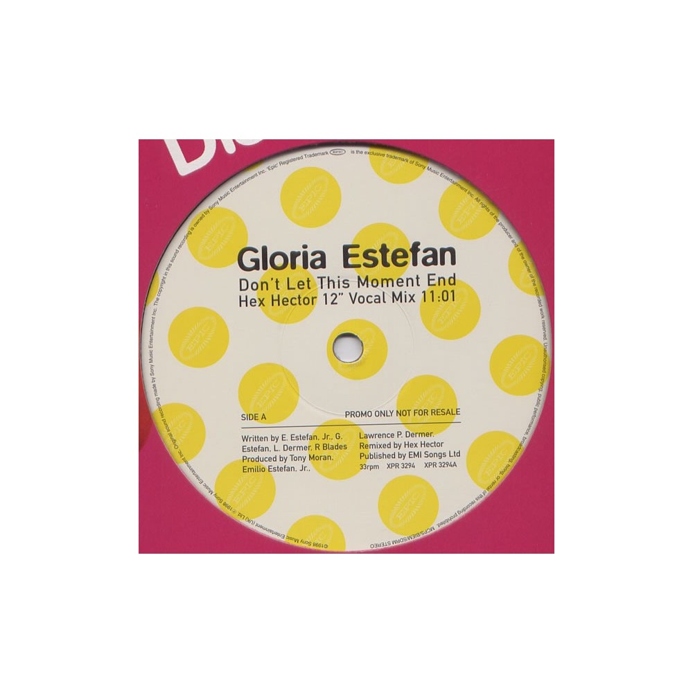 Gloria Estefan - Don't Let This Moment End(TEMAZOOOOOOO  RADICAL¡¡