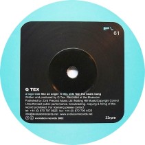 Q Tex – Like An Angel / Feel The Beats Bang (2 MANO,TEMAZO EVOLUTION RECORDS)