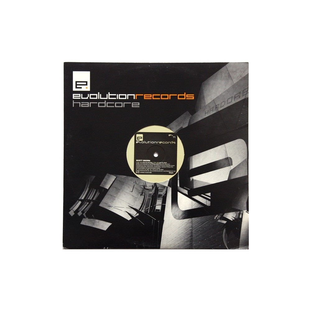 Scott Brown – Make The Beat Drop / Don't Be Afraid (2 MANO,EVOLUTION RECORDS¡)