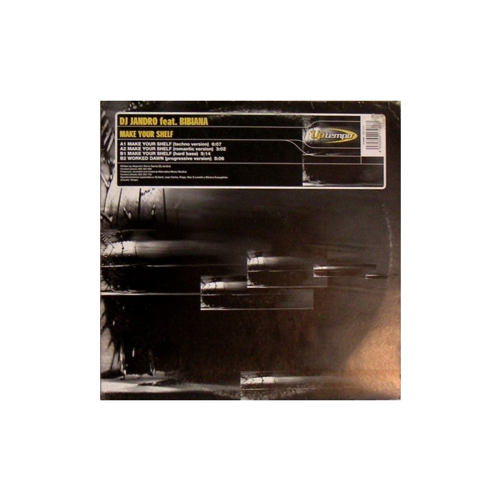 DJ Jandro Feat. Bibiana – Make Your Shelf (MAKINA,NUEVO)