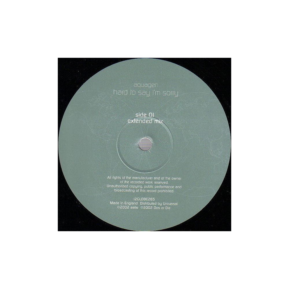 Aquagen - Hard To Say I'm Sorry(TEMAZO REMEMBER¡¡)