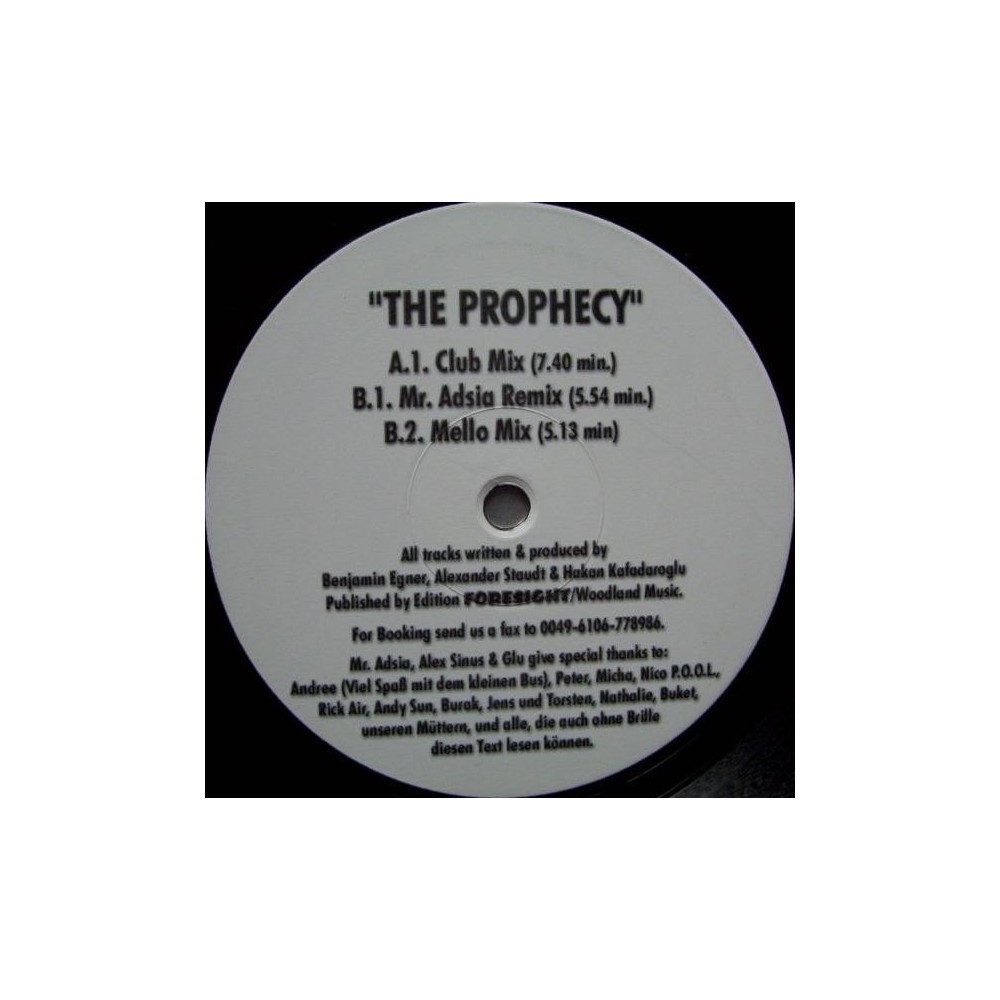 Escalation – The Prophecy (2 MANO,MELODIA DEL 99¡¡)