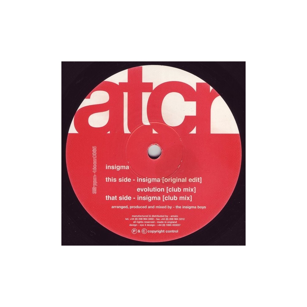 Insigma – Insigma / Evolution (2 MANO,MELODIAS AÑ0 2000¡)