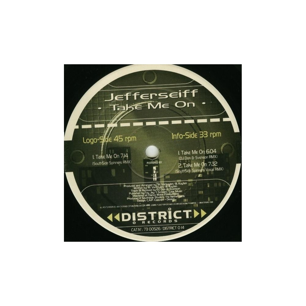 Jefferseiff–Take Me On 