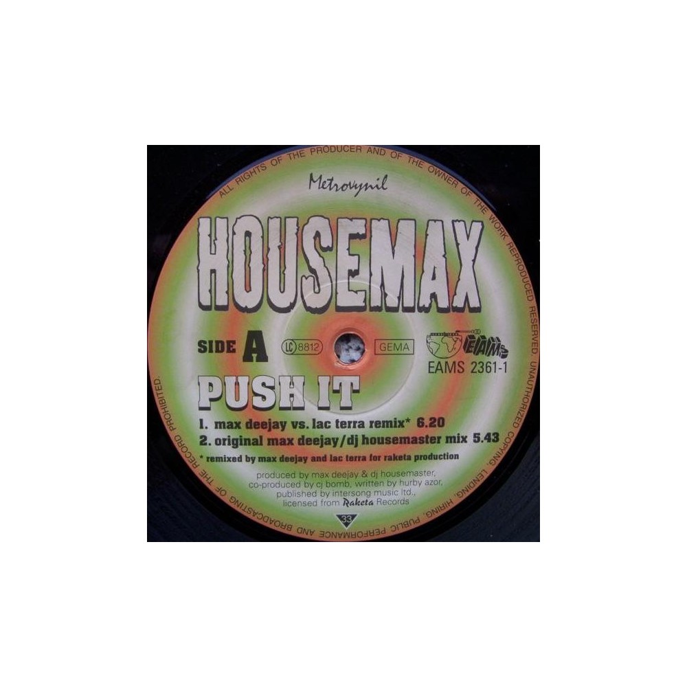 Housemax – Push It (NUEVO)