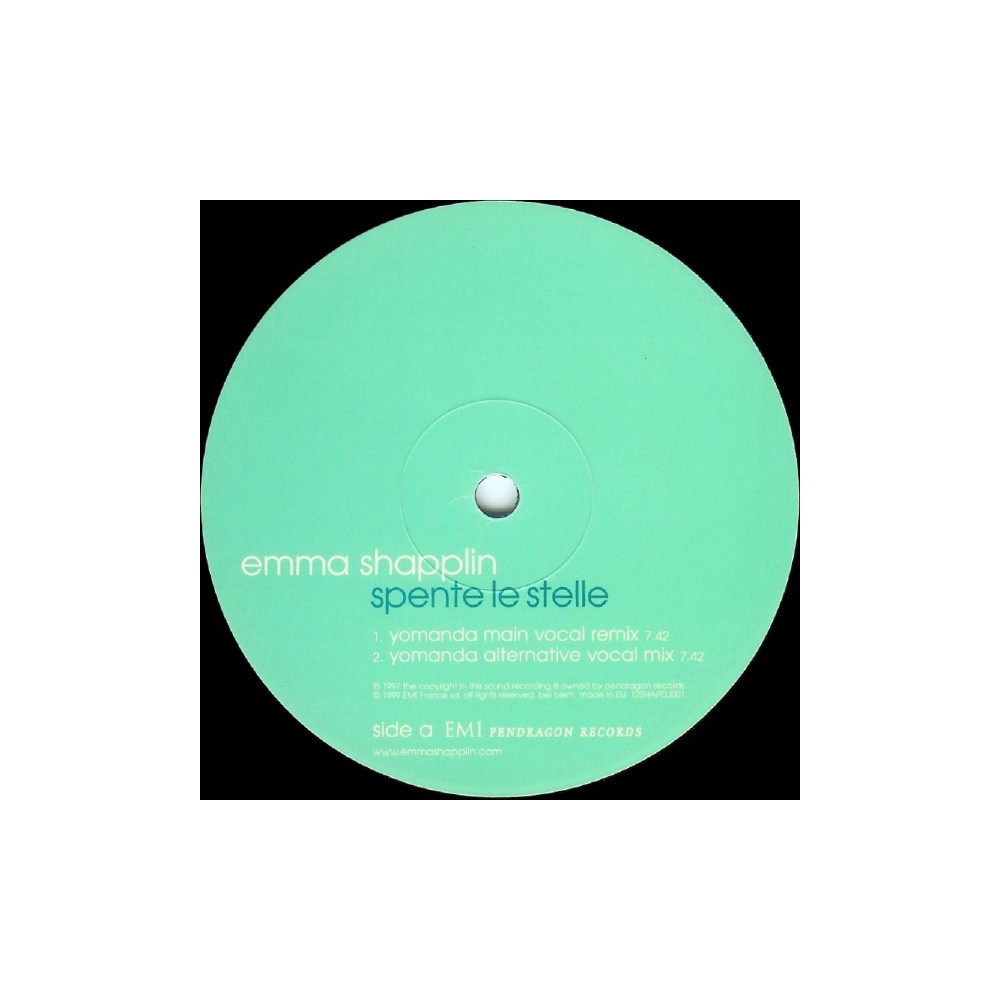 Emma Shapplin - Spente Le Stelle (2 MANO,EDICIÓN FRANCESA¡)
