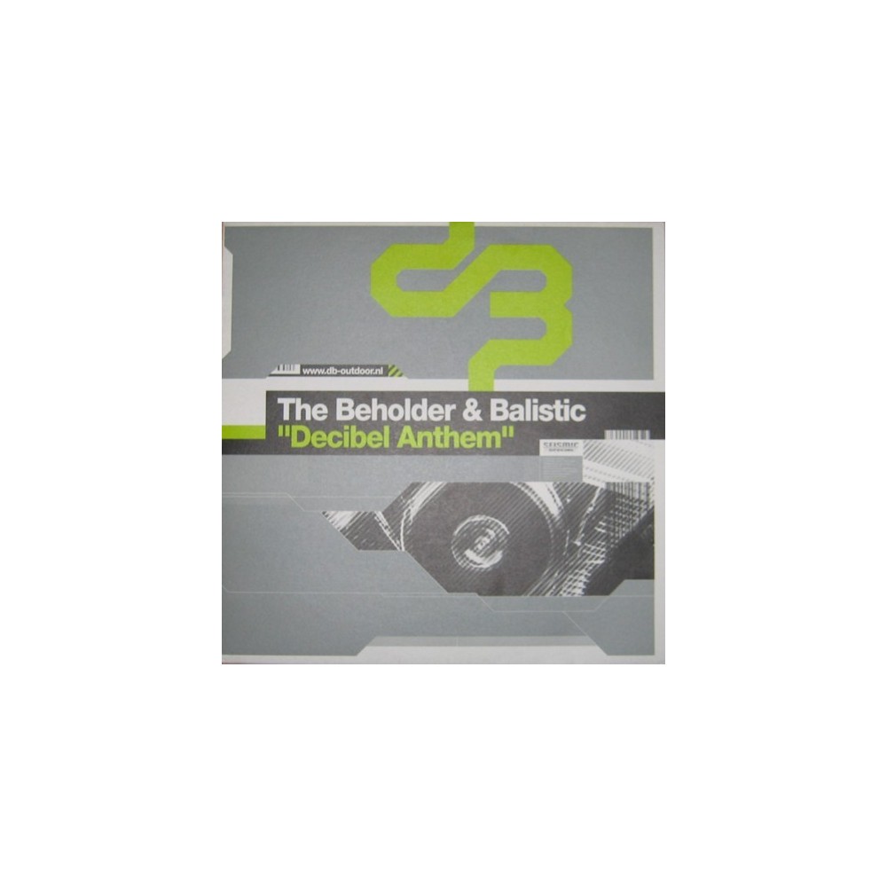 The Beholder & Balistic – Decibel Anthem(2 MANO,TEMAZO HARDSTYLE¡¡)