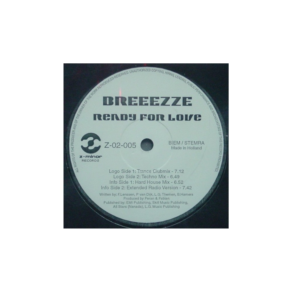 Breeezze – Ready For Love (MELODIÓN RADICAL¡¡)